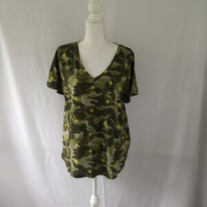 NWT  Moss Camo Pull Over Short Sleeve T-Shirt